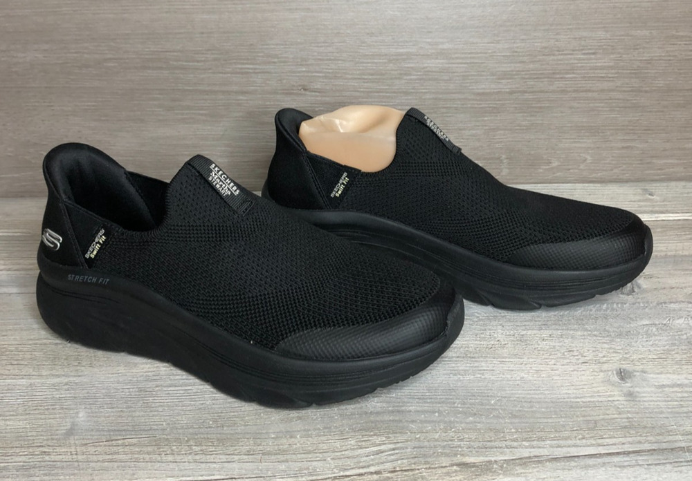 Martha Stewart x Skechers Slip-ins Ultra Flex Shoes Black Size 10 179227